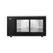 Atosa USA SBB69SGGRAUS2 68" Two Section Back Bar Cooler with Glass Door, 18.6 cu. ft. 1 image