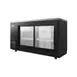 Atosa USA SBB69SGGRAUS2 68" Two Section Back Bar Cooler with Glass Door, 18.6 cu. ft. 3 image