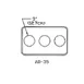 Atlas Metal AD-35 Adapter Plate 1 image