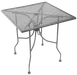 American Tables & Seating ALM3030-GRY Outdoor Table 1 image