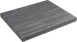 ATS ATE3072-GY Rectangle Laminate Table Top, 72" x 30", 2" Thick, Standard Light Gray, Self Edge 1 image