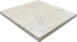 ATS ATR3636-WH Square Resin Table Top, 36x36, 3/4 Core, 2 Drop Edge, Off-White Marble Finish 1 image