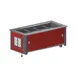 Atlas Metal BLC-4-RM-BU 63" Buffet Style Cold Food Serving Counter, Refrigerated, (4) Pan 1 image