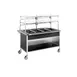 Atlas Metal CAIC-5 77" Ice Cooled Cold Food Serving Counter, (5) Pan 1 image