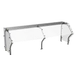 Atlas Metal CSG-4J Custom Sneeze Guard, 63-5/8"W, Single-Sided, Self-Service 1 image