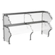 Atlas Metal CSG-5N Stationary Sneeze Guard 1 image