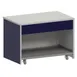 Atlas Metal INFFT-5 77" Utility Solid Top, Open Cabinet Base with Apron 1 image
