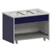 Atlas Metal INFIC-5 77" Mobile Cold Food Unit, Ice-Cooled, (5) Pan 1 image