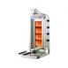 Axis AX-VB4 46" Gas Gyro Machine/Vertical Broiler w/ (4) Infrared Burners, 176 lbs Capacity, 44.382 BTU 1 image