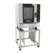 BakeMax BACCOR Oven Equipment Stand For w/ Open Base With Pan Slides, Holds 5 Full Pans 1 image