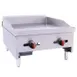 BakeMax BACG24-2 24" Countertop Gas Griddle with Manual Control, 3/4" Steel Plate, 60.000 BTU 1 image