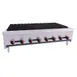 BakeMax BACGG48-8 48" Countertop Gas Radiant Charbroiler w/ (4) Burners, 120.000 BTU 1 image