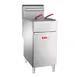BakeMax BAKEG40 15" Full Pot Floor Model Gas Fryer w/ 40-lb Capacity, Twin Baskets, Millivolt 1 image