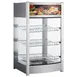 BakeMax BMCBF18 18" Full Service Countertop Titan Series Heated Display Case, 3 Shelves 1 image