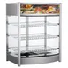 BakeMax BMCBF25 25" Full Service Countertop Titan Series Heated Display Case, 3 Shelves 1 image