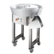 BakeMax BMDBR3L Dough Ball Rounder, Legs with Casters, 370 Watts, 115V/1ph 1 image