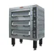 BakeMax BMSD002 47" Electric Double Deck Oven w/ Digital Display, Stone Deck, Single Pan Model 1 image