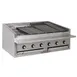 Bakers Pride L-48RS-C 48" Low Profile Countertop Gas Radiant/Lava Rock Charbroiler, 150.000 BTU 1 image