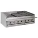 Bakers Pride L-60RS-C 60" Low Profile Countertop Gas Radiant/Lava Rock Charbroiler, 195.000 BTU 1 image