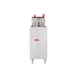 BakeMax BAKEL70 21" Full Pot Floor Model LP Gas Fryer w/ 70-lb Capacity, Twin Baskets, 200-400°F 2 image