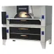 Bakers Pride FC-616/Y-600BL 78" Double Deck Gas Pizza Oven 1 image