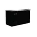 Serv-Ware BB2-24-HC 49" 2 Section Back Bar Cooler with Solid Door 1 image