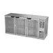 Beverage Air BB72HC-1-G-S 72" 3 Section Back Bar Refrigerator with Glass Door 2 image