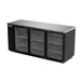 Beverage Air BB78HC-1-G-B 79" Refrigerated Back Bar Cabinet w/ 3 Glass Doors, 33.59 Cu Ft, 79" 2 image