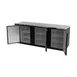 Beverage Air BB94HC-1-B 95" Three Section Back Bar Cooler with Solid Door, 37.82 cu. ft. 4 image
