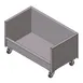 Beech Ovens BCHWC Wood Cart, with casters 1 image