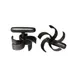 Belshaw 0183 Kaiser Roll Cutter - Hand-Held, Non-Corrosive Aluminum, 6" Blade 1 image