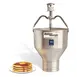 Belshaw 8504011 Type K Pancake Dispenser Handheld 5.5 lb Aluminum Hopper Steel Plunger NSF 1 image