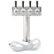 Beverage Air 406-064A 4 Tap Draft Beer / Wine Dispensing Tower w/ (1) 3" Tower 1 image