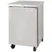 Beverage Air BB24HC-1-F-S 24" 1 Section Black Back Bar Cooler with Solid Door 1 image