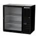 Beverage Air BB36HC-1-FG-B-27 36" 1 Section Black Back Bar Cooler with Glass Door 1 image