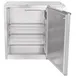 Beverage Air BB36HC-1-S 36" 1 Section Black Back Bar Cooler with Solid Door 3 image