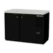 Beverage Air BB48HC-1-F-PT-B-27 48" Two Section Pass-Thru Back Bar Cooler 1 image