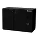 Beverage Air BB48HC-1-F-PT-B 48" Two Section Pass-Thru Solid Door Back Bar Cooler 1 image