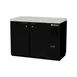 Beverage Air BB48HC-1-PT-B-27 48" Pass-Thru Solid Door Back Bar Refrigerator 1 image