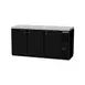 Beverage Air BB72HC-1-F-B-27 72" 3 Section Back Bar Refrigerator with Solid Door 1 image