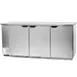 Beverage Air BB72HC-1-F-PT-S-27 72" Pass-Thru Solid Door Back Bar Refrigerator 1 image