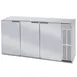 Beverage Air BB72HC-1-F-PT-S 72" Pass-Thru Solid Door Back Bar Cooler 1 image
