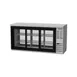 Beverage Air BB72HC-1-GS-F-PT-S-27 72" Pass-Thru Glass Door Back Bar Cooler 1 image