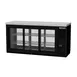 Beverage Air BB72HC-1-GS-PT-B-27 72" Pass-Thru Glass Door Back Bar Cooler 1 image