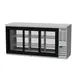 Beverage Air BB72HC-1-GS-PT-S-27 72" Pass-Thru Glass Door Back Bar Cooler 1 image