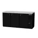 Beverage Air BB72HC-1-PT-B-27 72" Pass-Thru Solid Door Back Bar Refrigerator 1 image