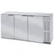 Beverage Air BB72HC-1-PT-S-27 72" Pass-Thru Solid Door Back Bar Refrigerator 1 image