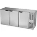 Beverage Air BB72HC-1-S-27 72" 3 Section Back Bar Refrigerator with Solid Door 1 image