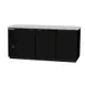 Beverage Air BB78HC-1-F-B 79" 3 Section Back Bar Refrigerator with Solid Door 1 image