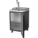 Beverage Air BM23HC-B 24" Beer Cooler 7.66 Cu Ft Black 1‑Keg 1‑Col 3" Faucet 1/6 HP 4" Casters USA 3 image